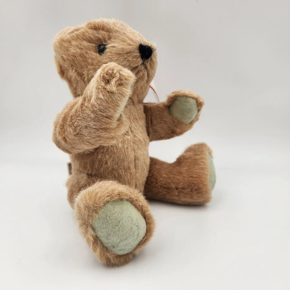Distinctions in Plush Brown Teddy Bear Wangs International NWT Jointed